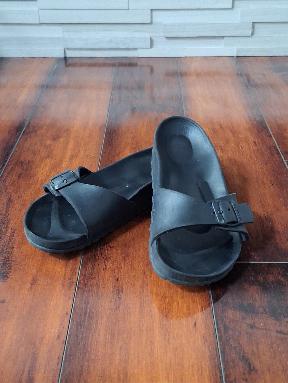 Birkenstock Madrid EVA Black Slide Sandals EU 39 US Women's 8 Waterproof